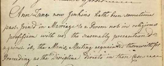 1791 Quaker PA Philly North Minutes 1780-1791 img 182 - A 7-29-19