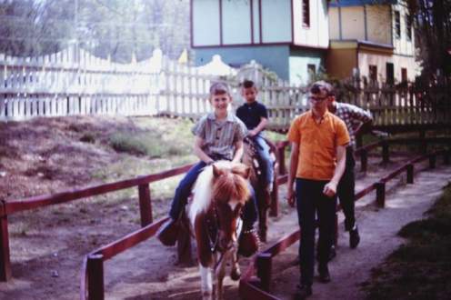 Steve Halse on pony ride